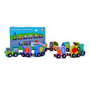11-Piece Magnetic Number Train Set – Educational Toy for Toddlers Ages 1 to 3