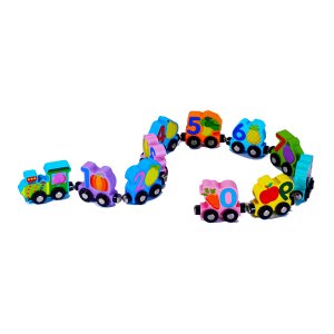 11-Piece Magnetic Number Train Set – Educational Toy for Toddlers Ages 1 to 3